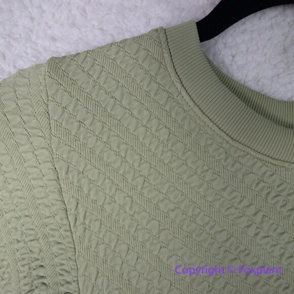 New! Free People Gabby Seamless Midi‎ Dress in green, size M/L - Picture 5 of 12